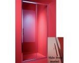 Sprchové dveře ELCHE 140 cm (chromovaný rám, sklo Frost - matné)