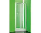 Sprchové dveře Soffio 69-73 cm, bílá, čiré sklo