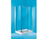 Sprchový kout CARTAGENA II 120x80 cm (čiré sklo, s nízkoprofilovou akrylátovou vaničkou)