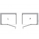Sprchov kout Cartagena II 120x80 cm