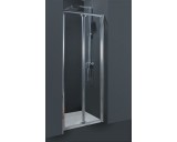 Sprchové dveře CORDOBA II 80 cm (chrom, čiré sklo)