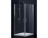 Sprchový kout SINTRA 80 cm, chrom, čiré sklo