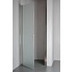Sprchové dveře MOON 80 cm (chrom, matné sklo)