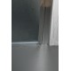 Sprchové dveře SALOON 70 cm (chrom, matné sklo)