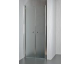 Sprchové dveře SALOON 80 cm (chrom, matné sklo)