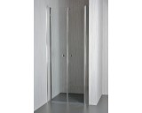 Sprchové dveře SALOON 85 cm (chrom, čiré sklo)