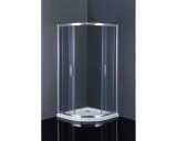 Čtvrtkruhový sprchový kout ARAHAL + akrylátová vanička ARON - výprodej