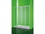 Sprchové dveře Maestro Centrale 130-120 cm, bílá, čiré sklo