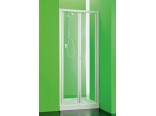 Sprchové dveře Soffio 89-93 cm, bílá, čiré sklo
