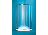 Sprchov� kout NAVARRA 90x90 cm (matn� sklo, s n�zkoprofilovou akryl�tovou vani�kou)